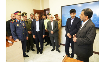 بازدید رئیس دانشگاه دفاع ملی و تحقیقات نظامی عراق  از مدرسه عالی حکمرانی شهید بهشتی